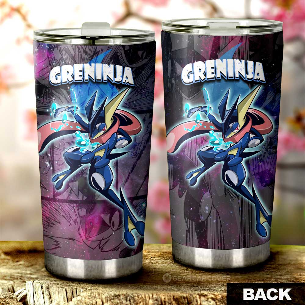 Greninja Tumbler Cup Custom Anime Galaxy Manga Style