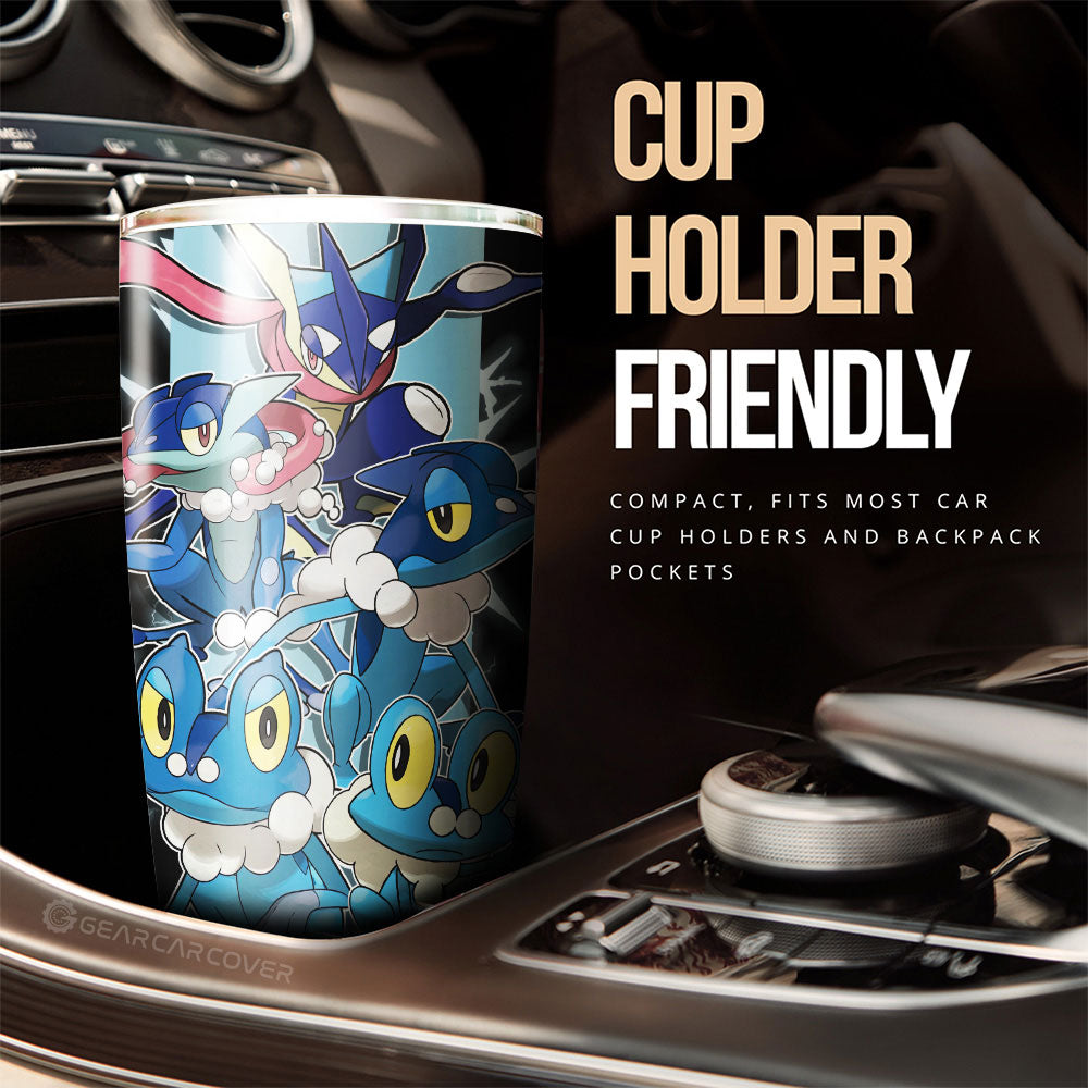 Greninja Tumbler Cup Custom Car Accessories For Fans