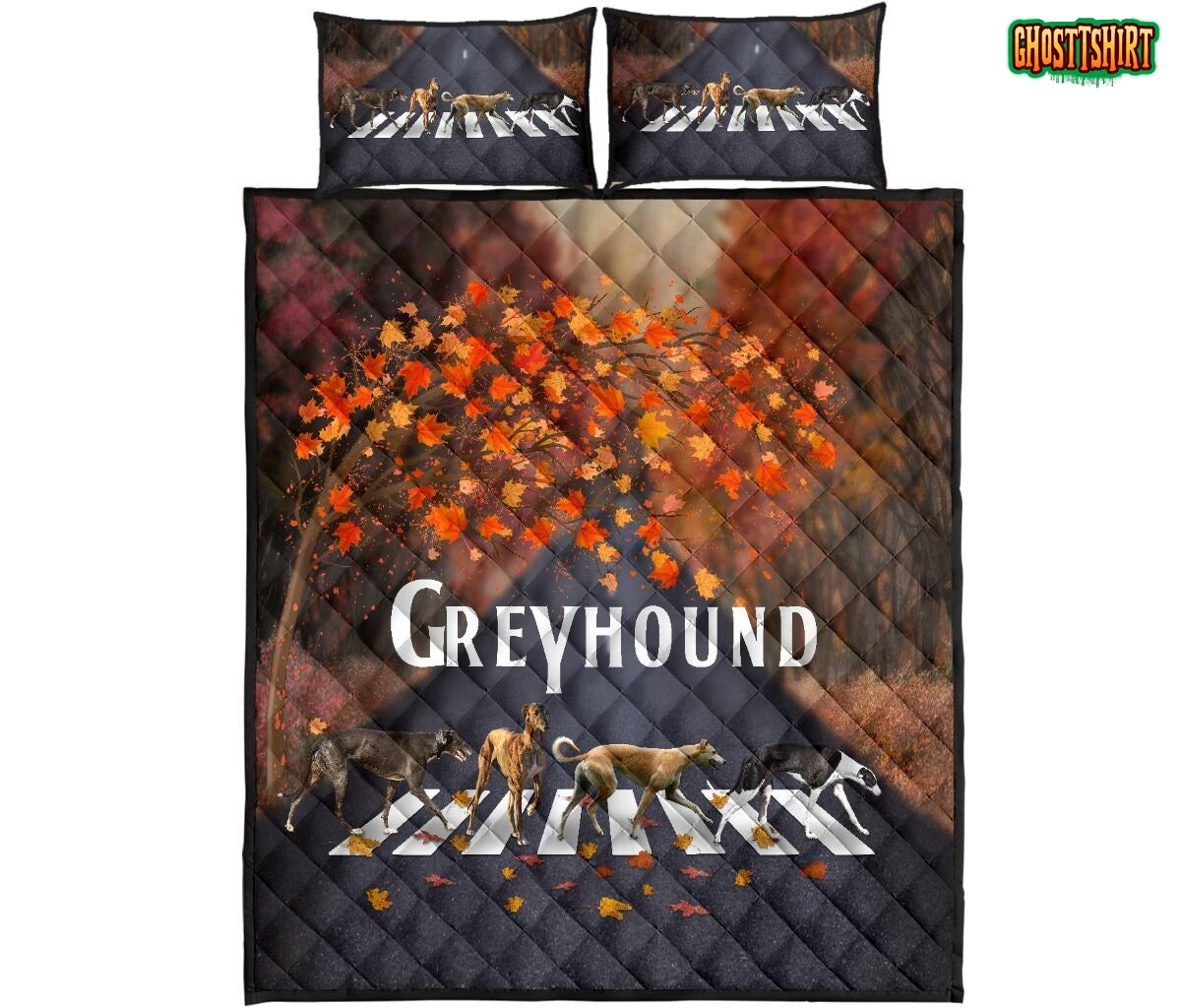 Greyhound Autumn Bedding Set