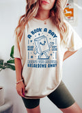 Comfort Colors Book Day Keeps Mental Breakdown Away Book Lovers Reading Tee Librarian Romance Reader Tee (1)