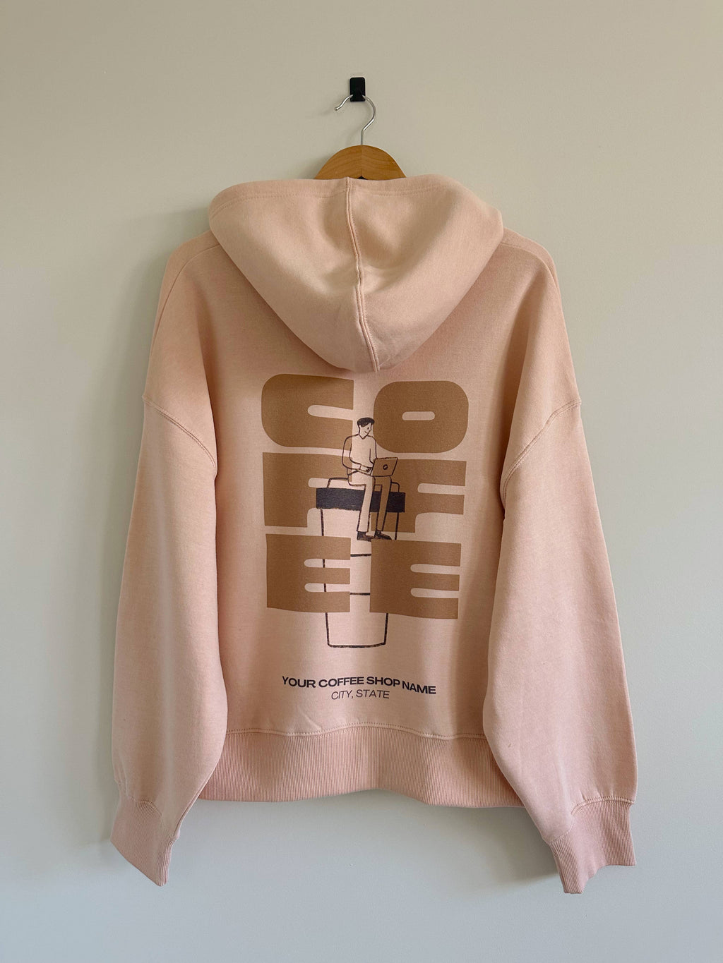 Coffee - C-O-F-F-E-E - Hoodie
