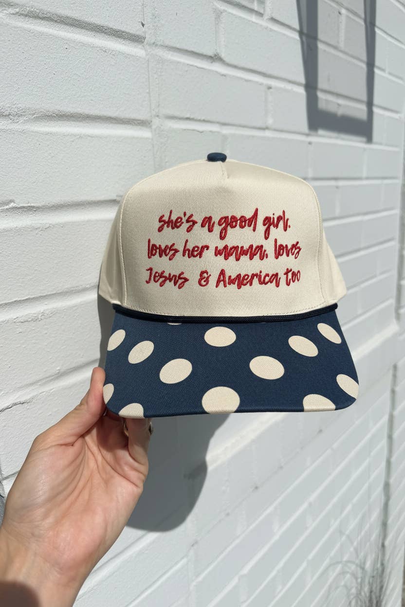 Loves Jesus & America Too Hat