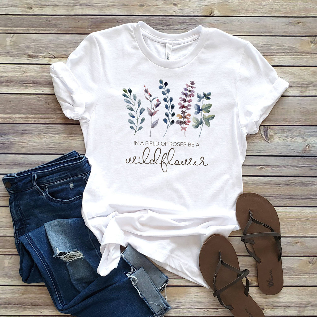 Field of Roses Tee | Floral | Sizes XS-2XL