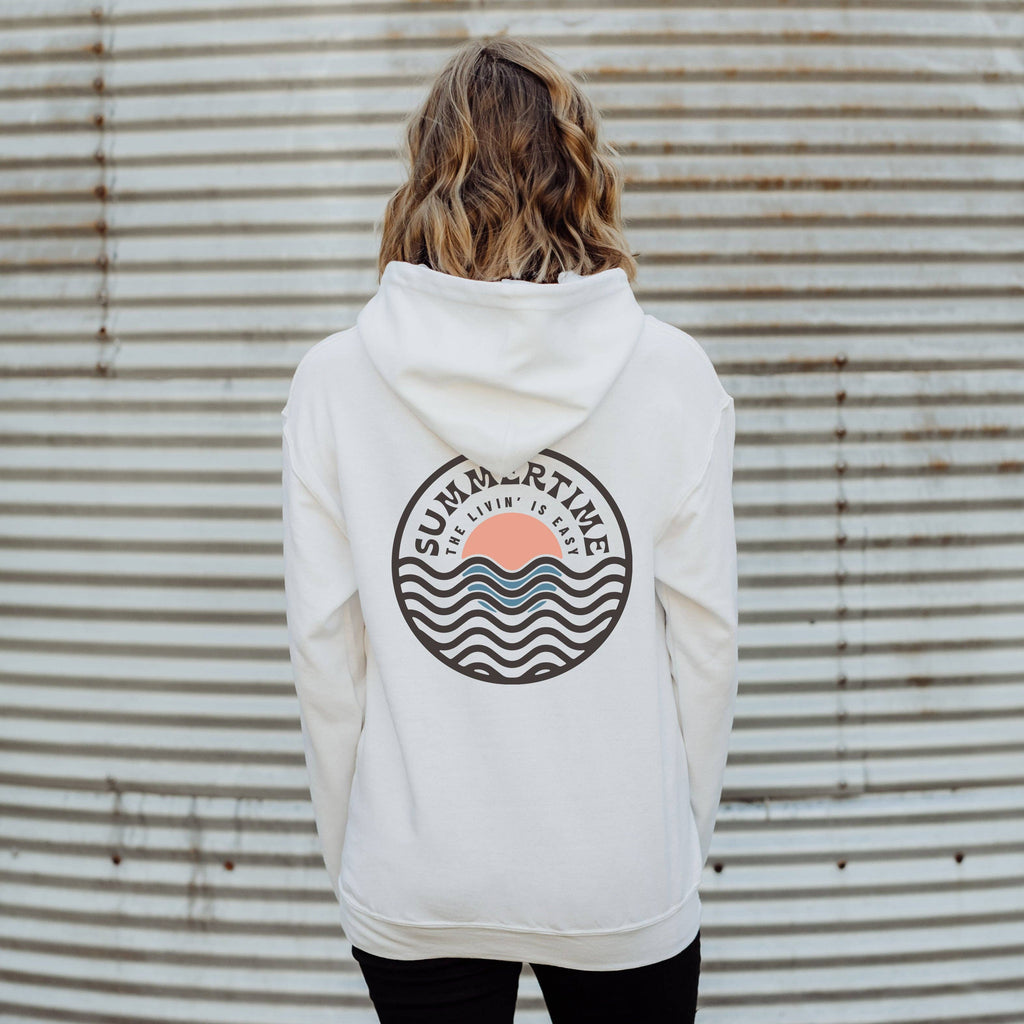 Summertime Hoodie | Beach | Sizes S-2XL