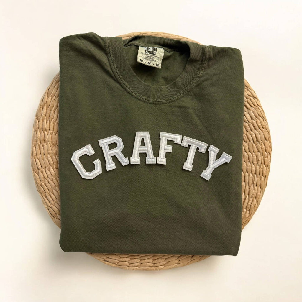 Crafty Comfort Colors Short Sleeve Shirt, Craft Store Produc