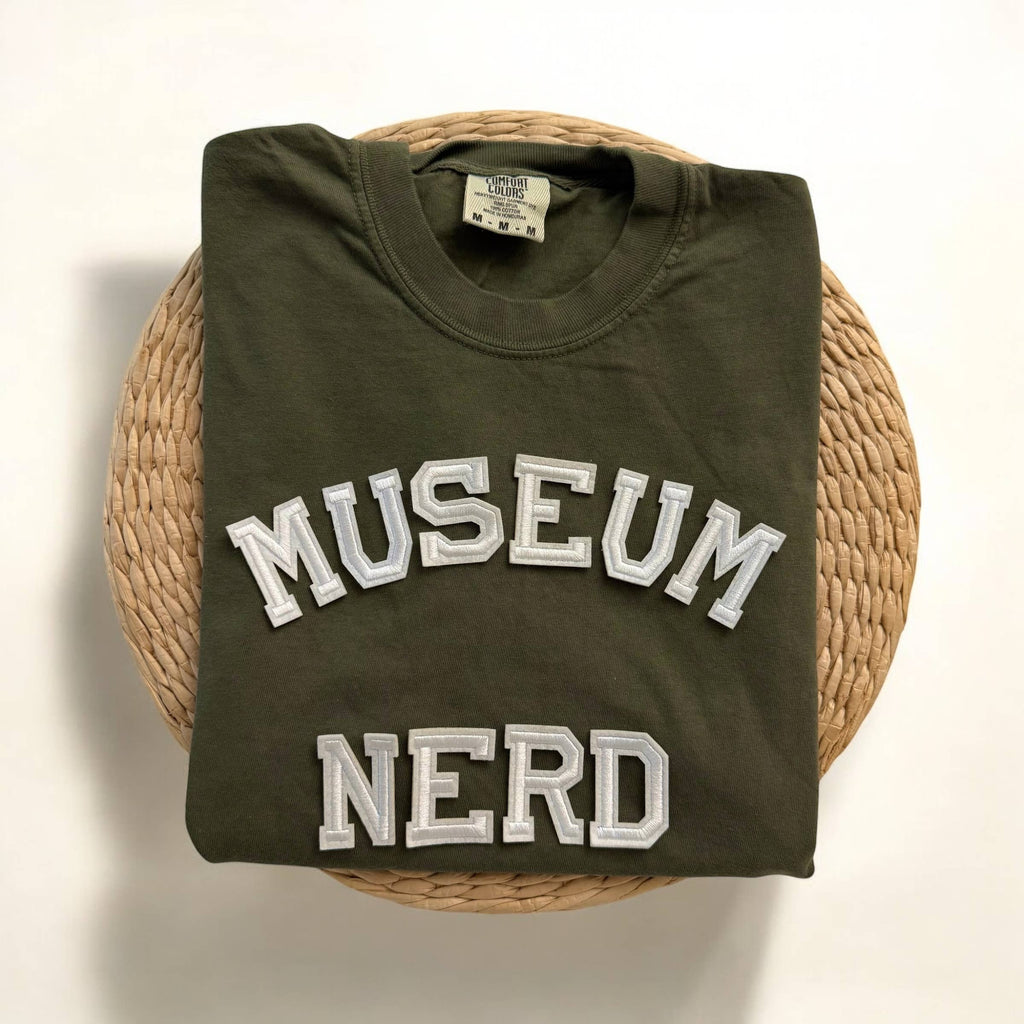 Museum Nerd Comfort Colors Short Sleeve Shirt,Museum Merch