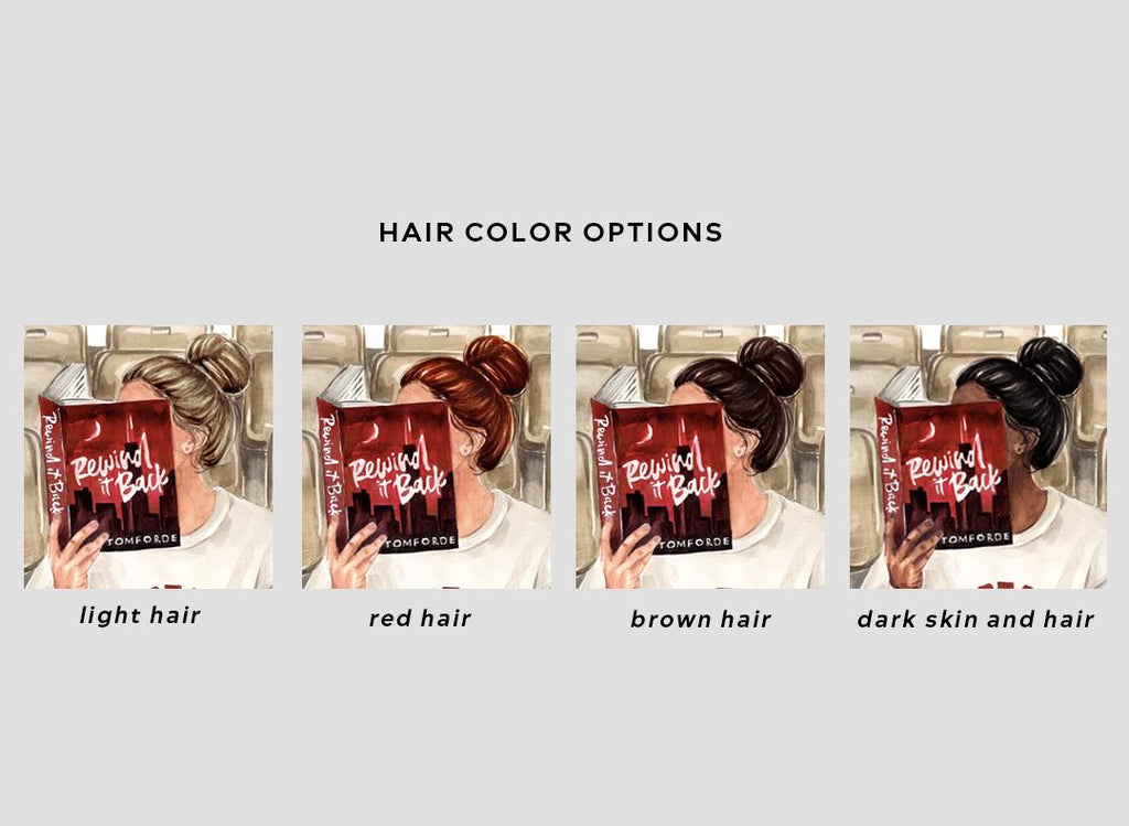 Rewind Back Book Windy City Series 100 Tee Hair Color Skin Options (3)