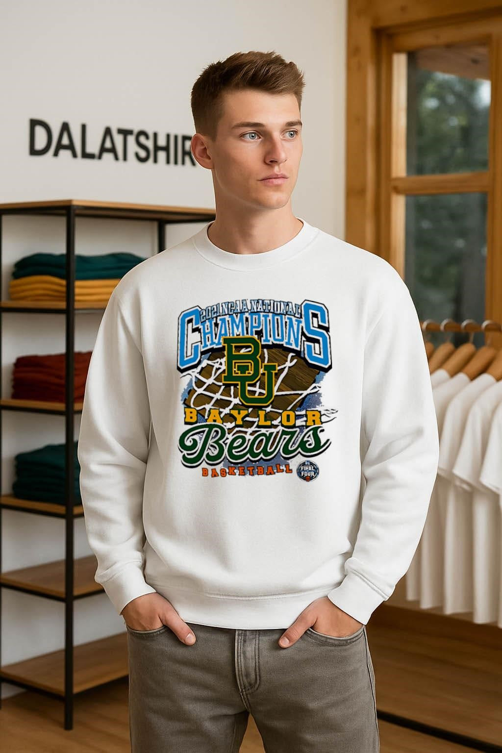 2021 NCAA National Champions Baylor Bears Basketball Final Four shirt