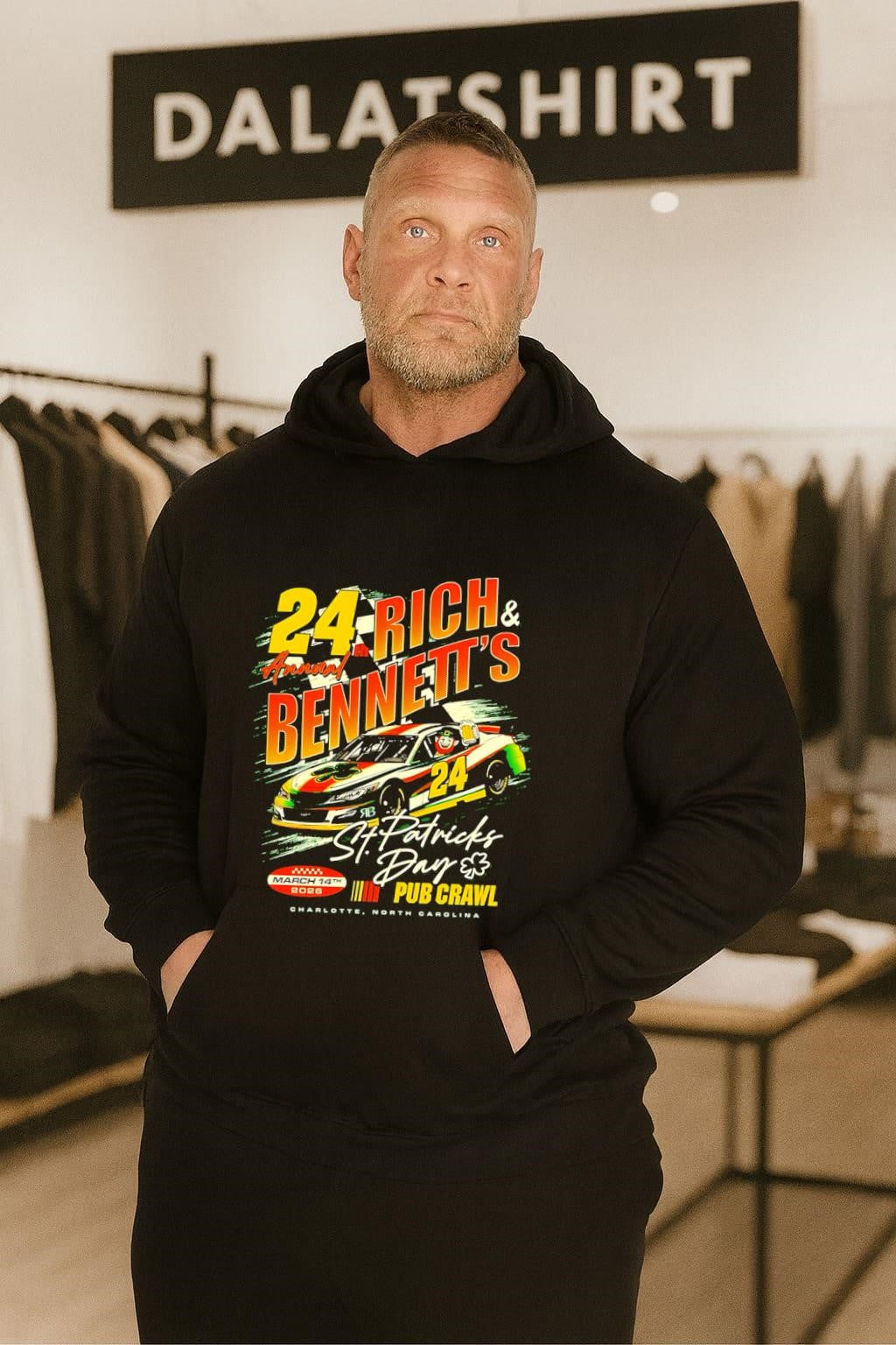 24th Annual Rich and Bennett’s St. Patricks Day Pub Crawl shirt