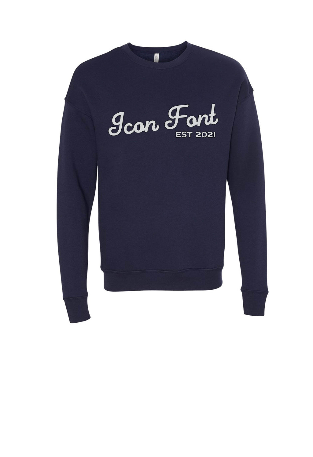 Custom Navy Crewneck Sweatshirt | 3945
