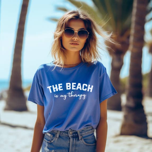 The Beach Is My Therapy Tshirt