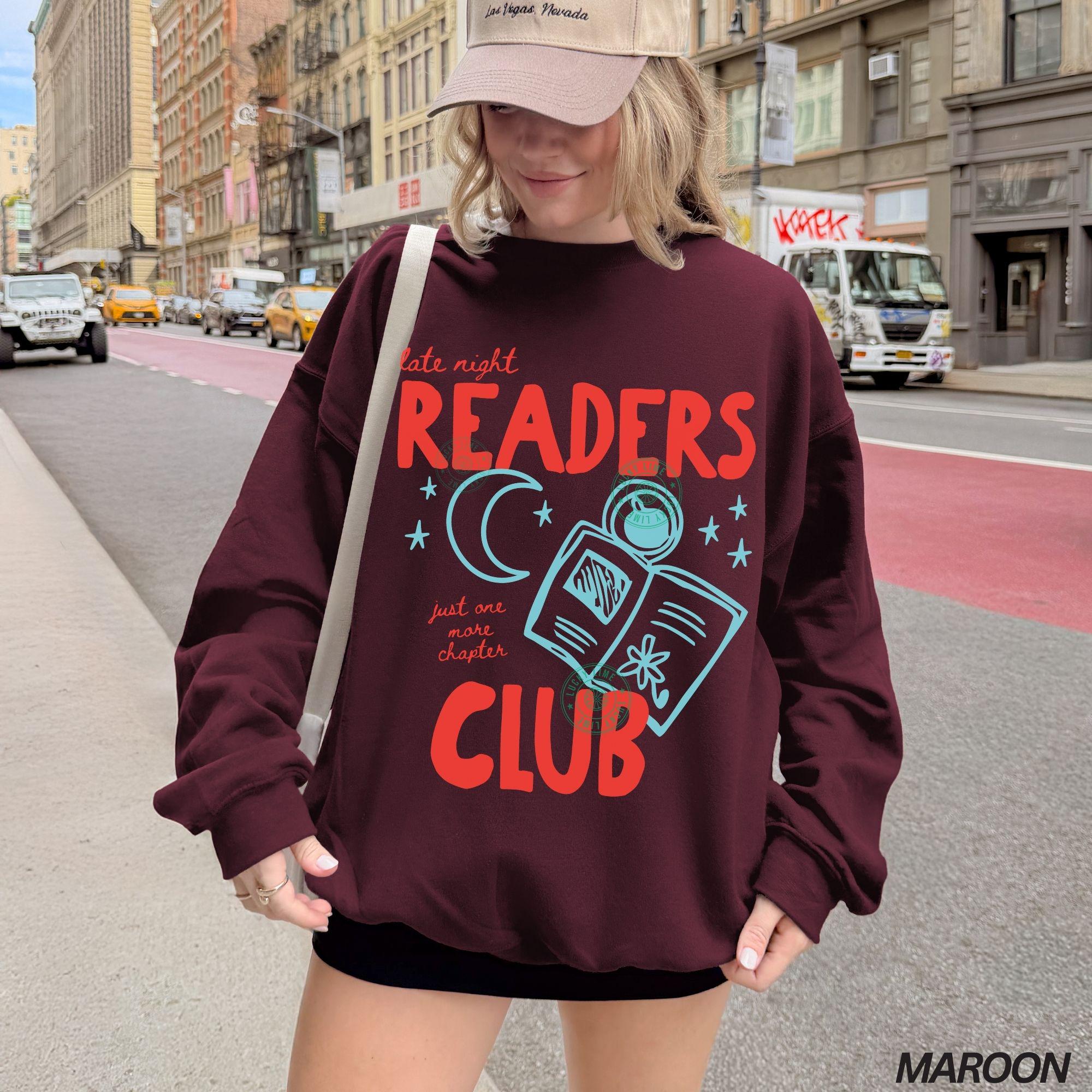 Late Night Readers Club Book Lover Book Bookish Reading Bookworm (4)