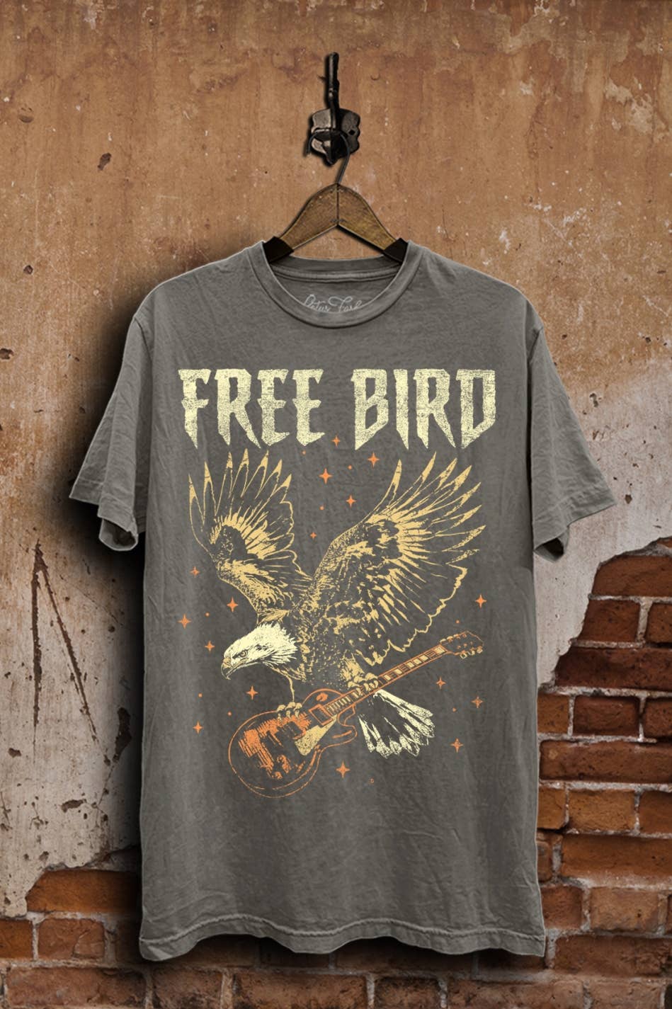Free Bird Rock and Roll Graphic Top