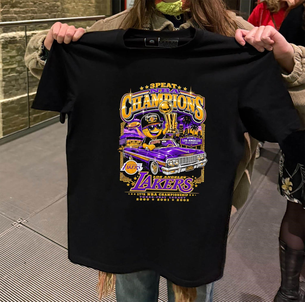 3Peat NBA Champions Los Angeles Lakers 17th Championship Three-Peat Legacy shirt
