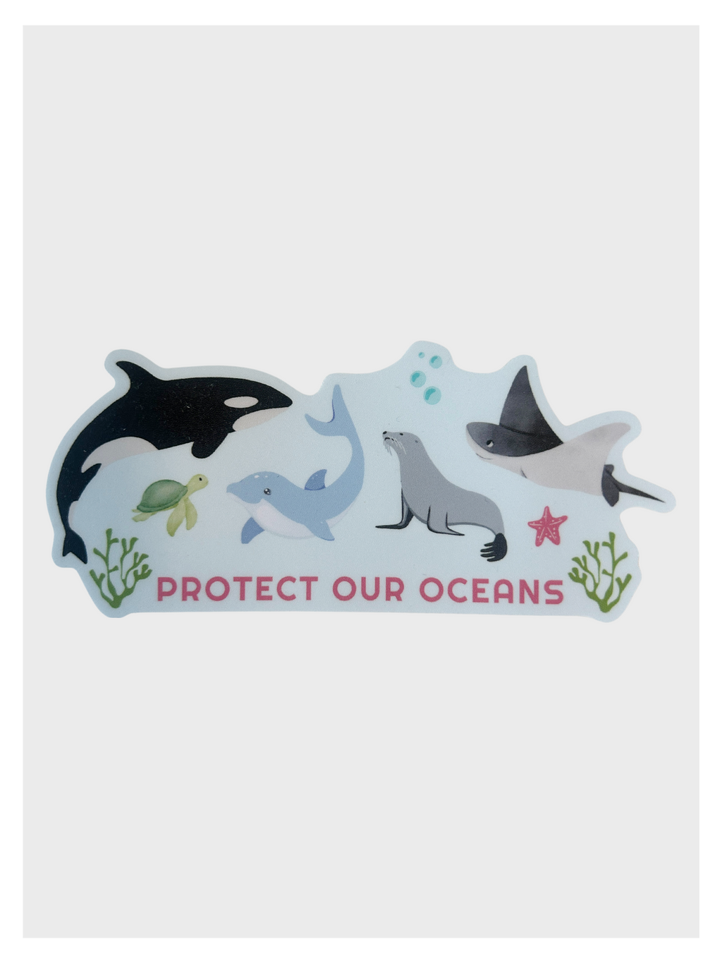 Protect Our Oceans Sticker
