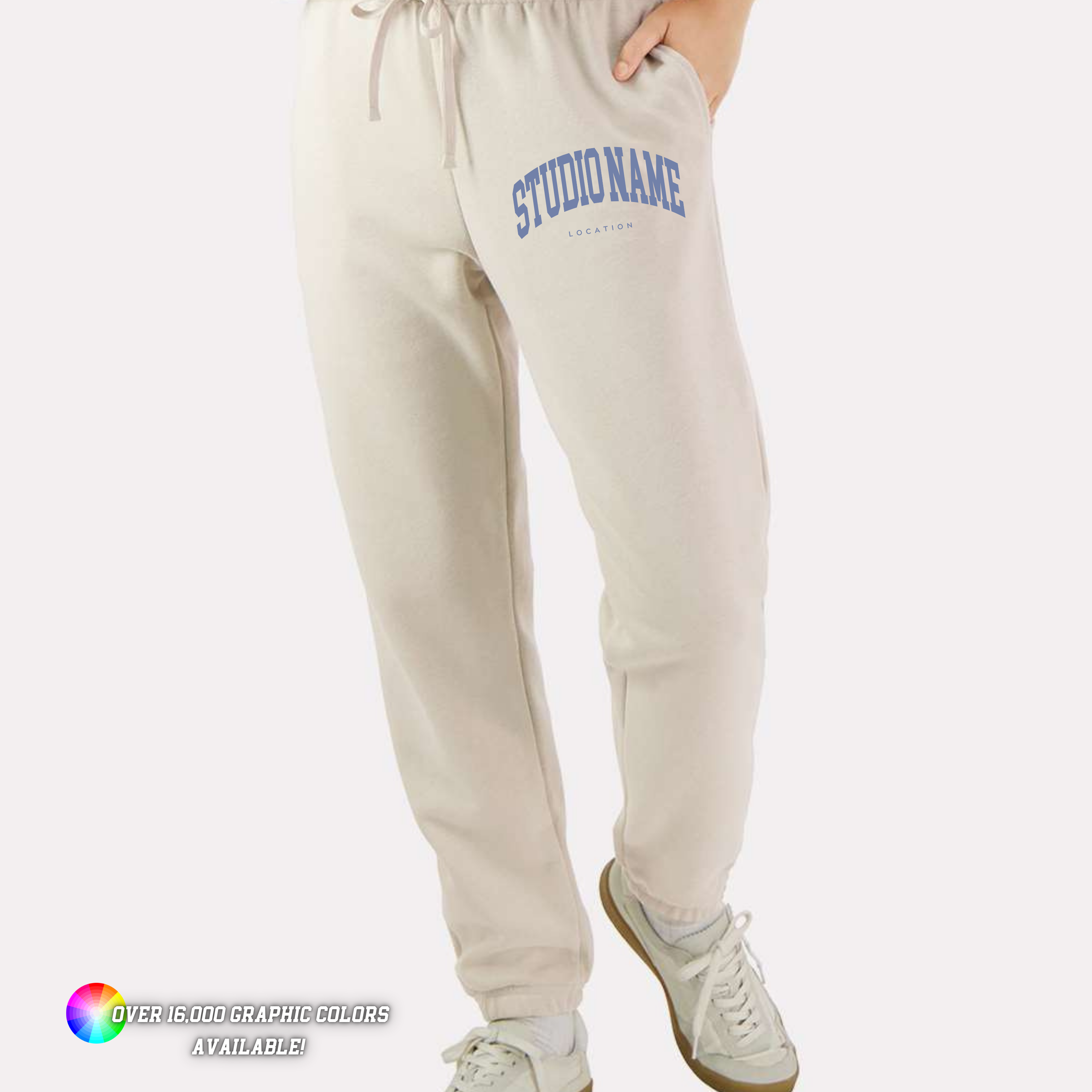 American Apparel Custom Logo Unisex Reflex Fleece Sweatpants