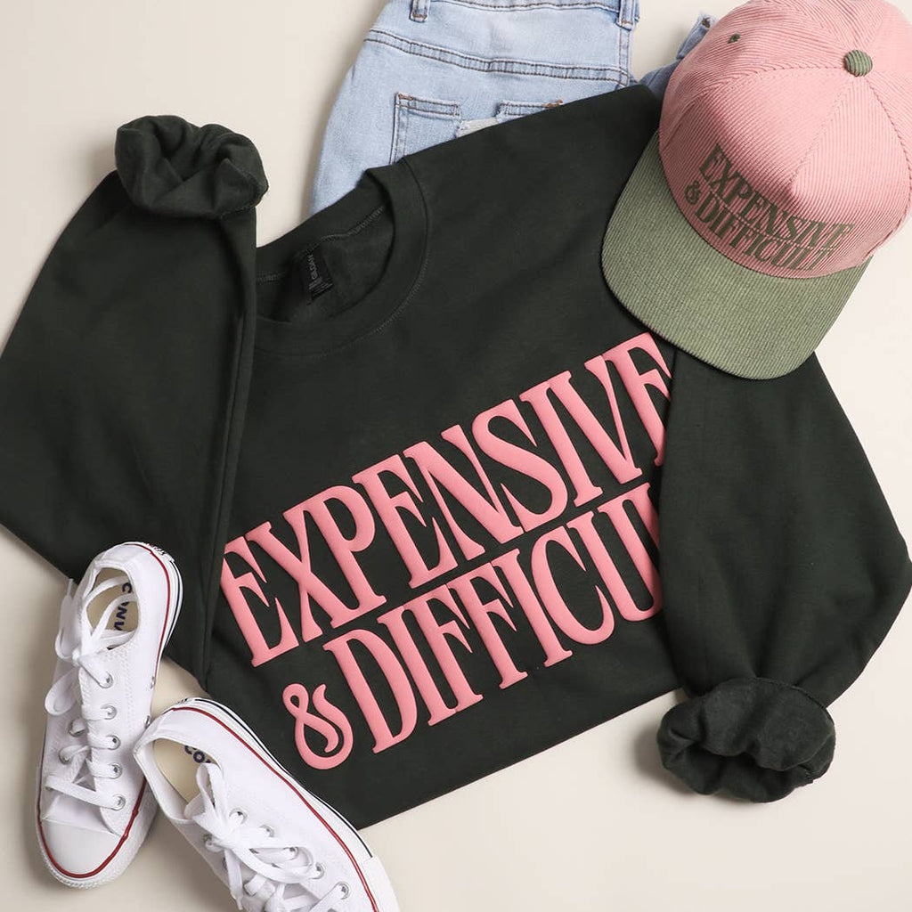 Expensive & Difficult Puff Midweight Sweatshirt