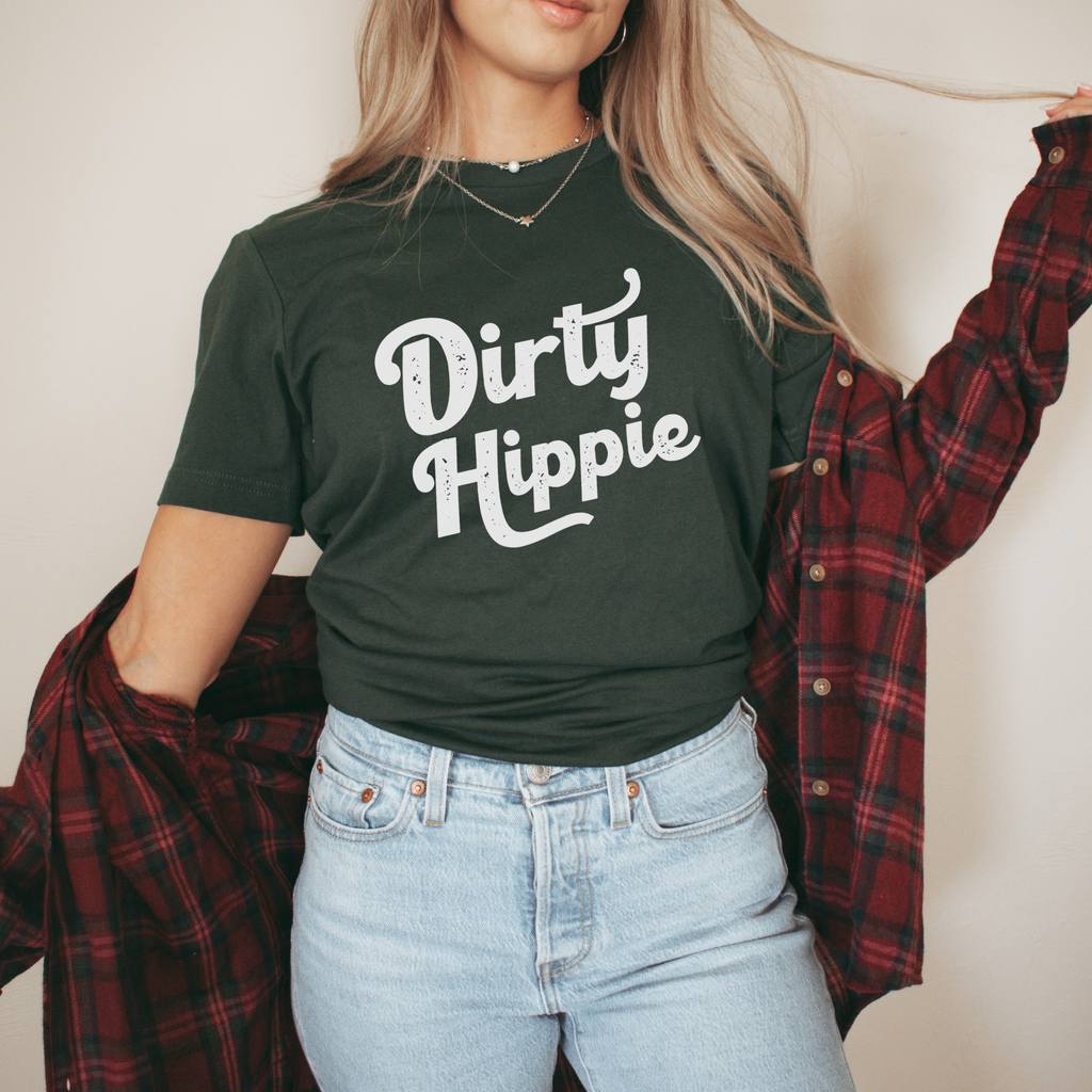 Dirty Hippie Graphic Tee | 190(Dtf)
