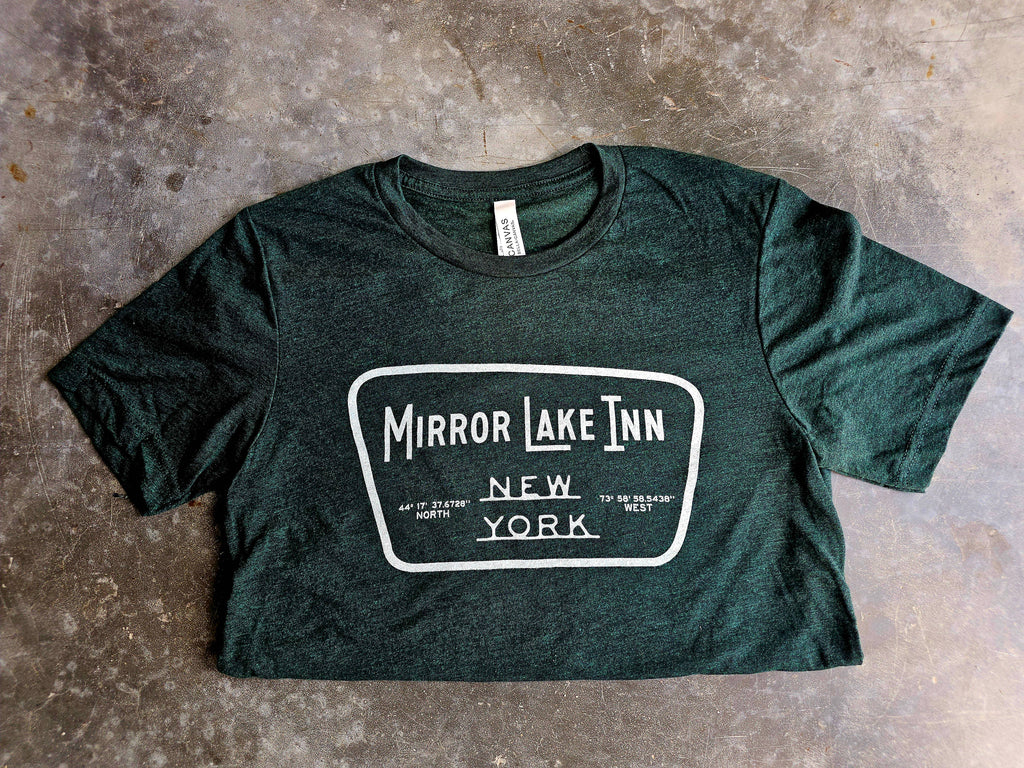 The Park Sign Tee - Custom Triblend Graphic T- Shirt