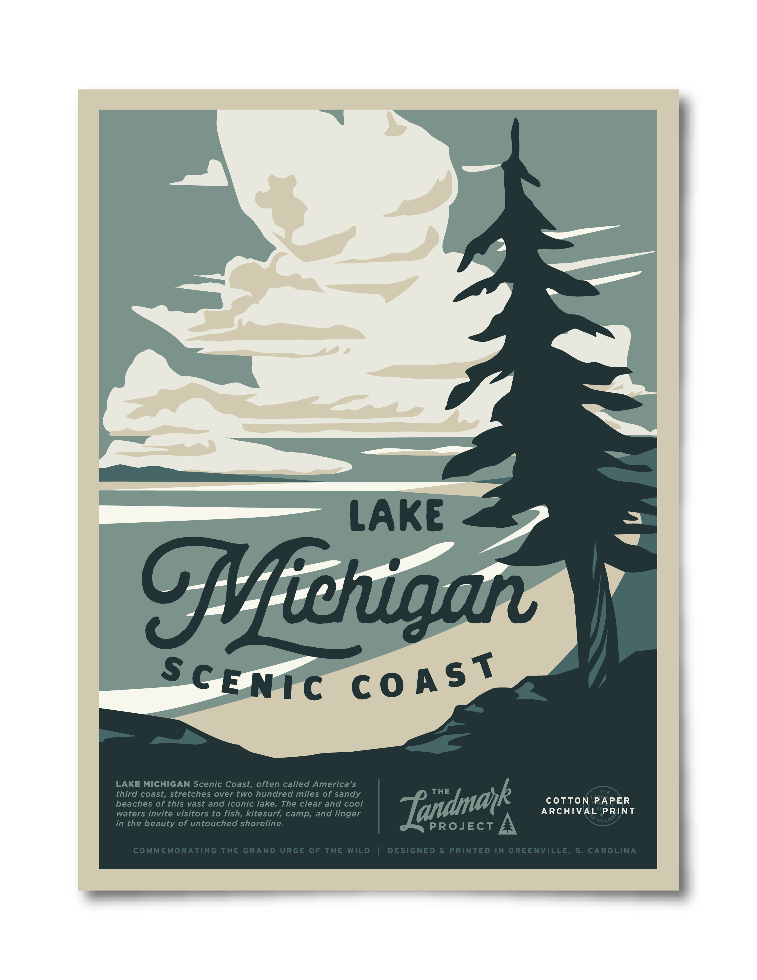 Lake Michigan Poster