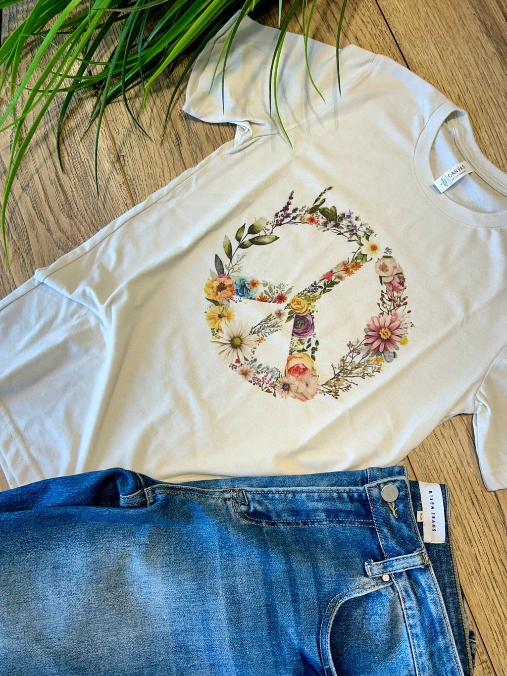Floral Peace Graphic Tee