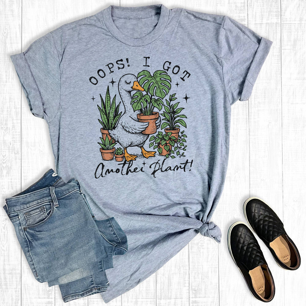 Funny Oops I Got Another Plant Graphic Tee
