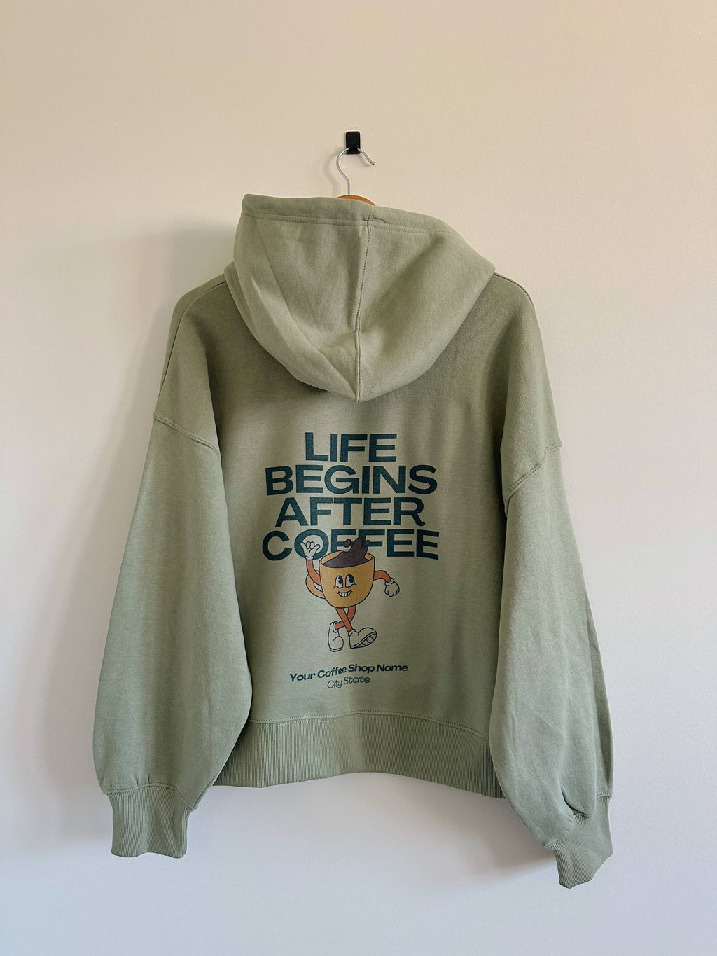 Life Begins After Coffee Hoodie