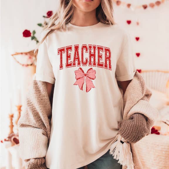 Teacher Bow Premium T-Shirt