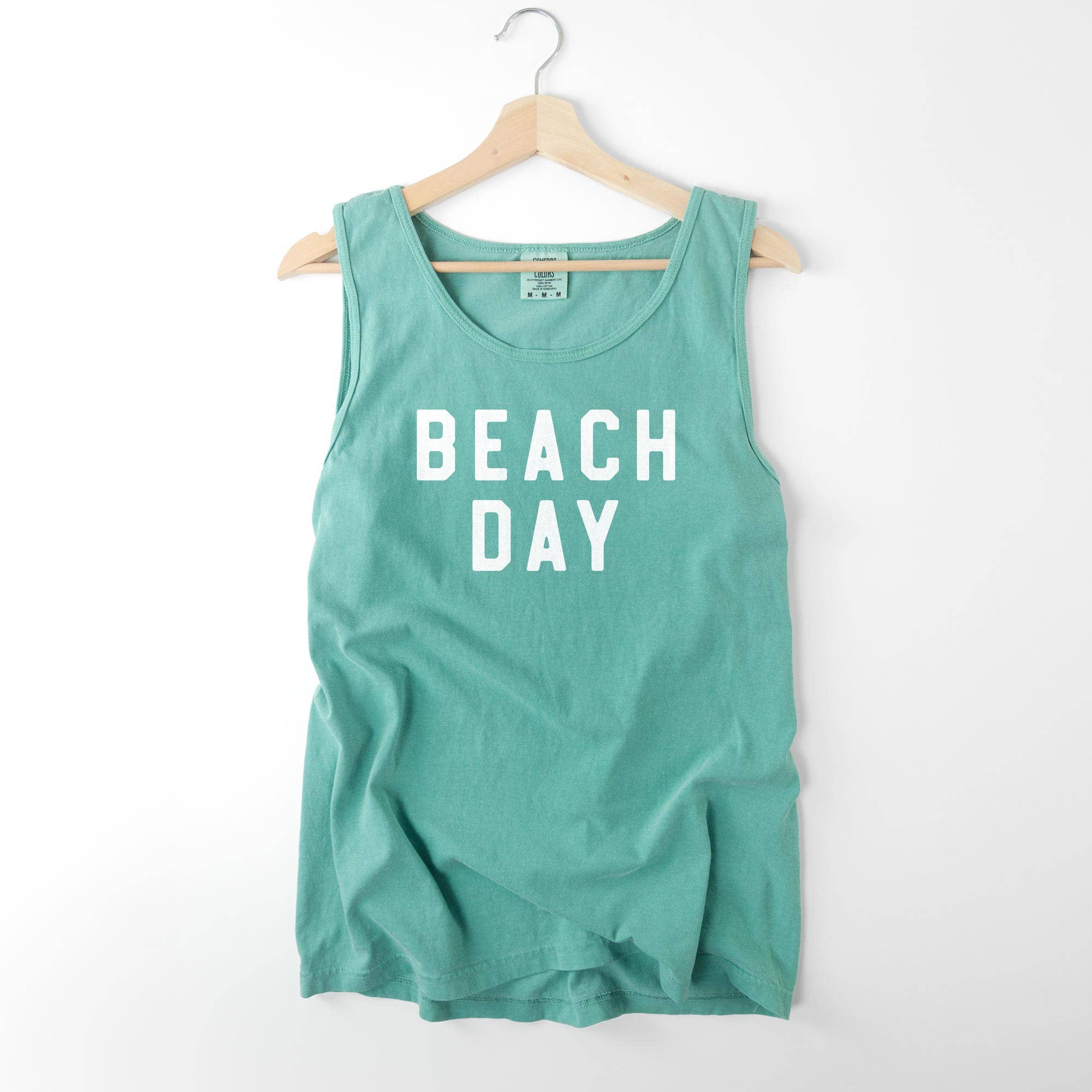 Beach Day Garment Dyed Comfort Colors Tank Top