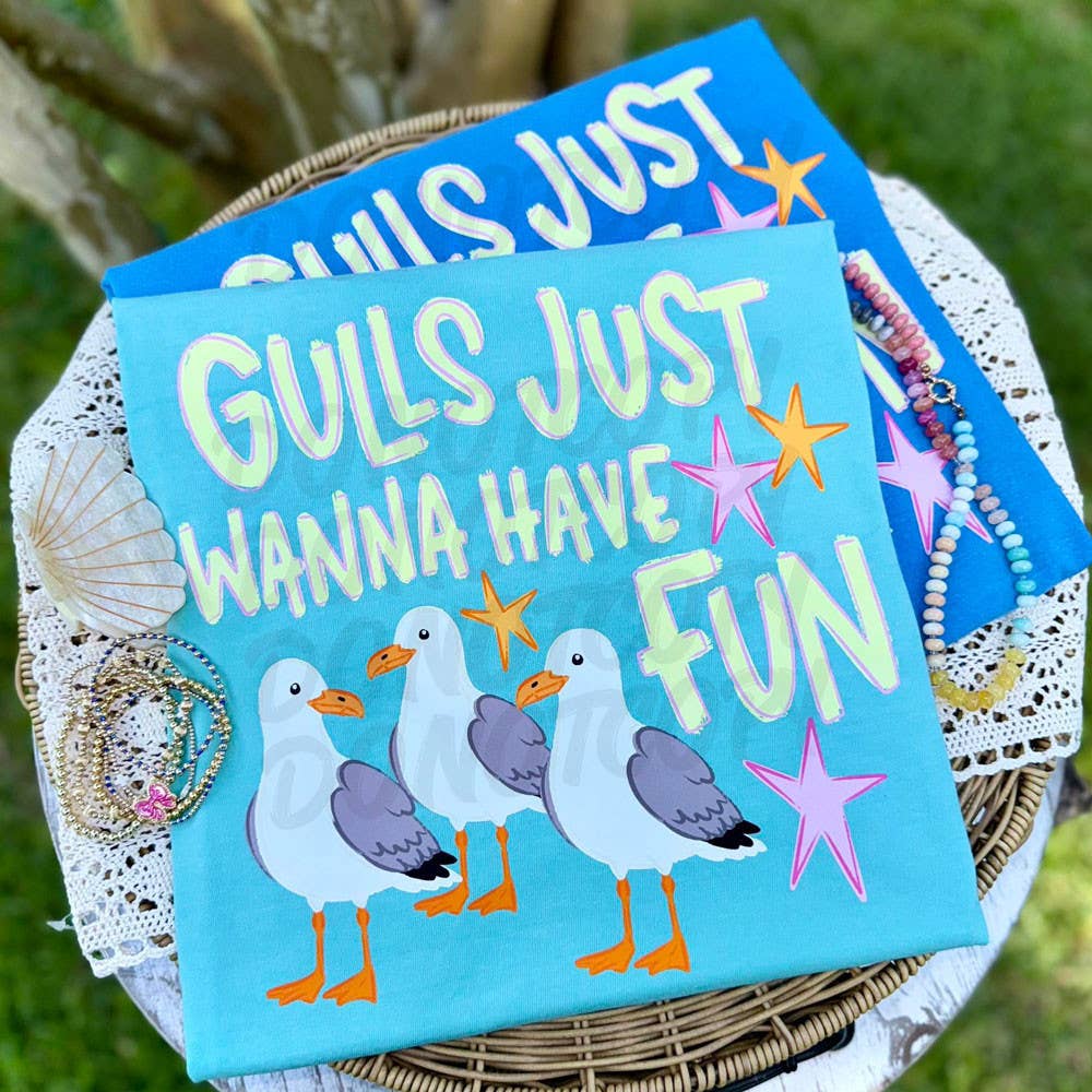Gulls Just Wanna Have Fun Tee