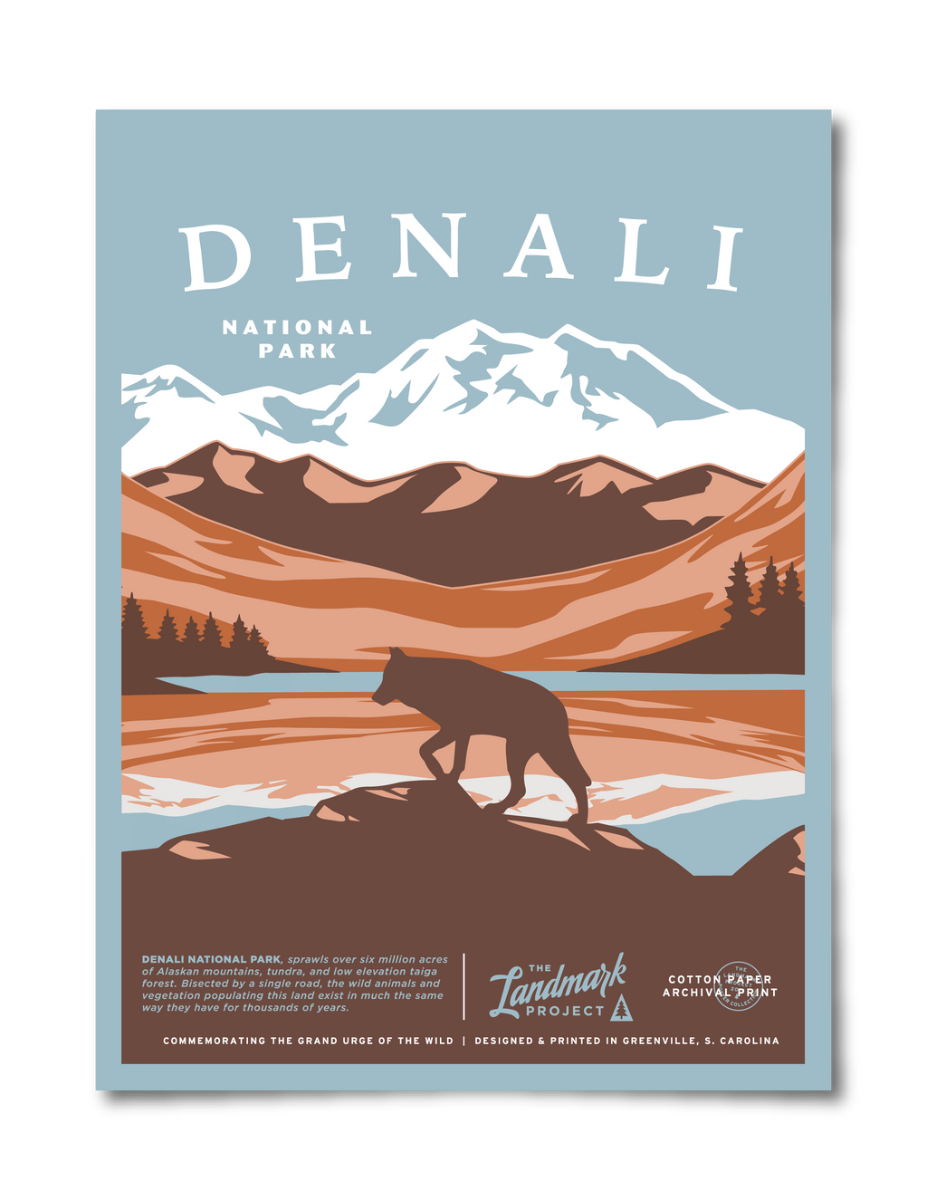 Denali National Park Poster