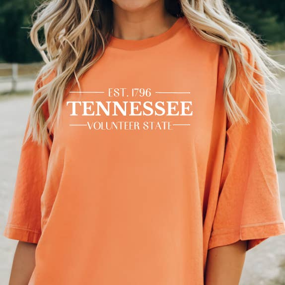 Tennessee Volunteer State Premium T-Shirt, Melon