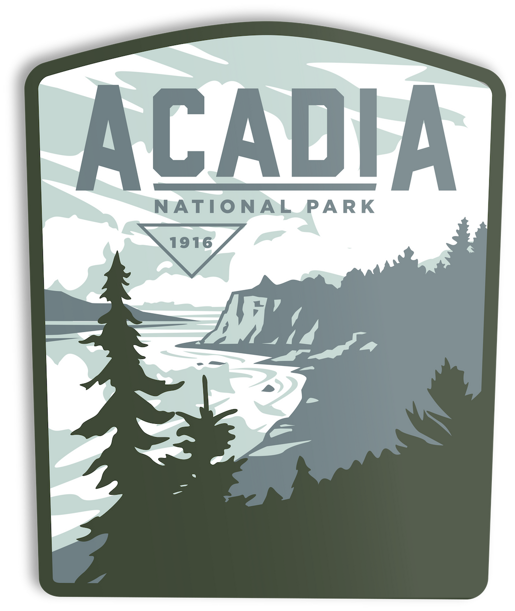 Acadia National Park Sticker