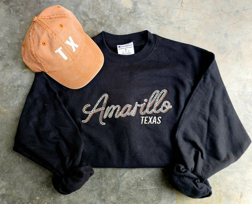 The Ranch Rope – Western Crewneck Sweatshirt