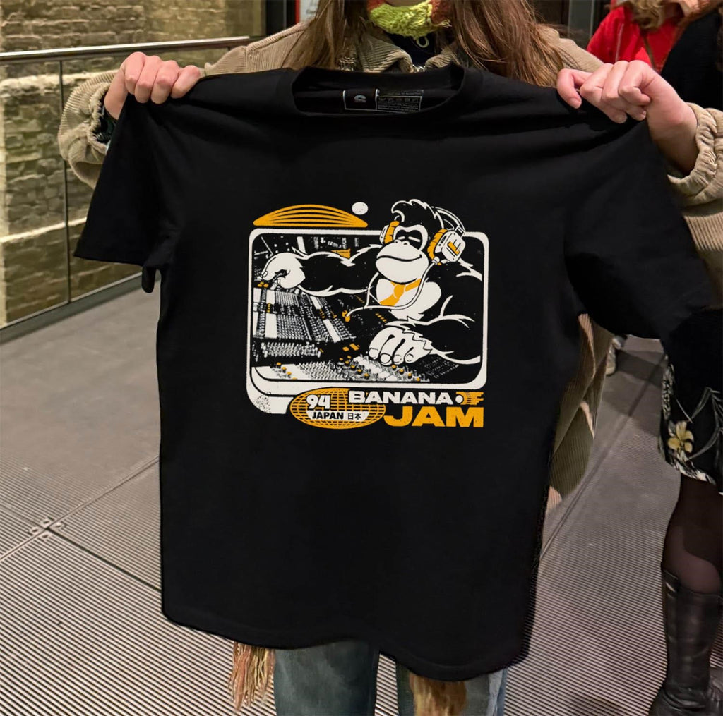 94 Japan Banana Jam Donkey Kong DJ shirt