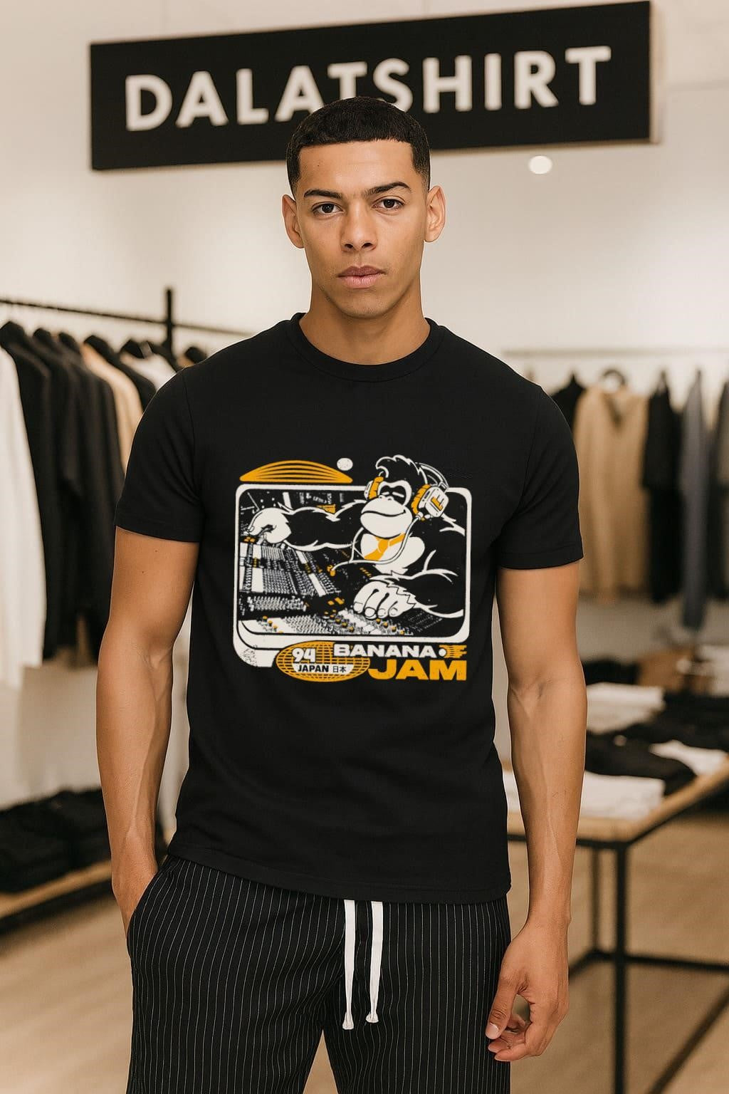 94 Japan Banana Jam Donkey Kong DJ shirt