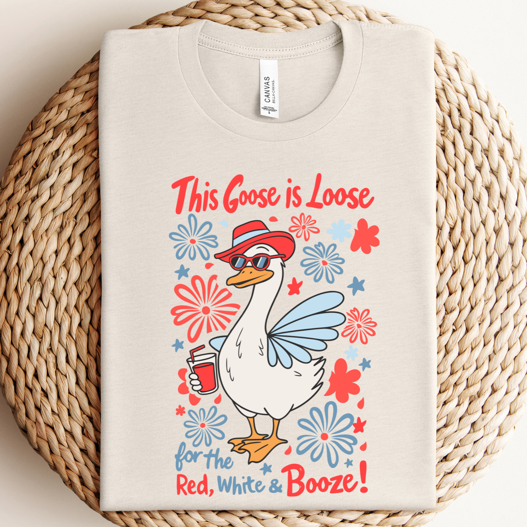 Silly Goose 4th of July Graphic Tee