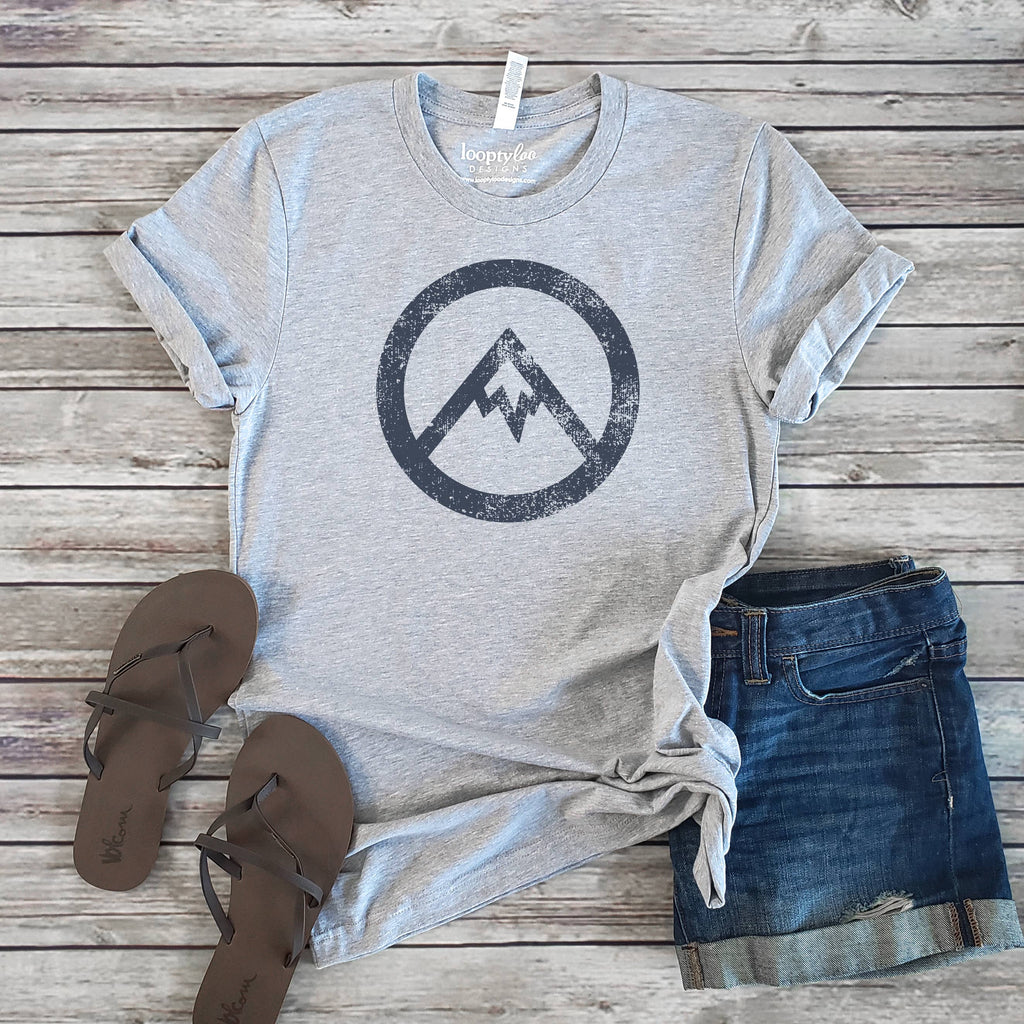 Minimalist Mountain Tee | Outdoor | Sizes XS-2XL