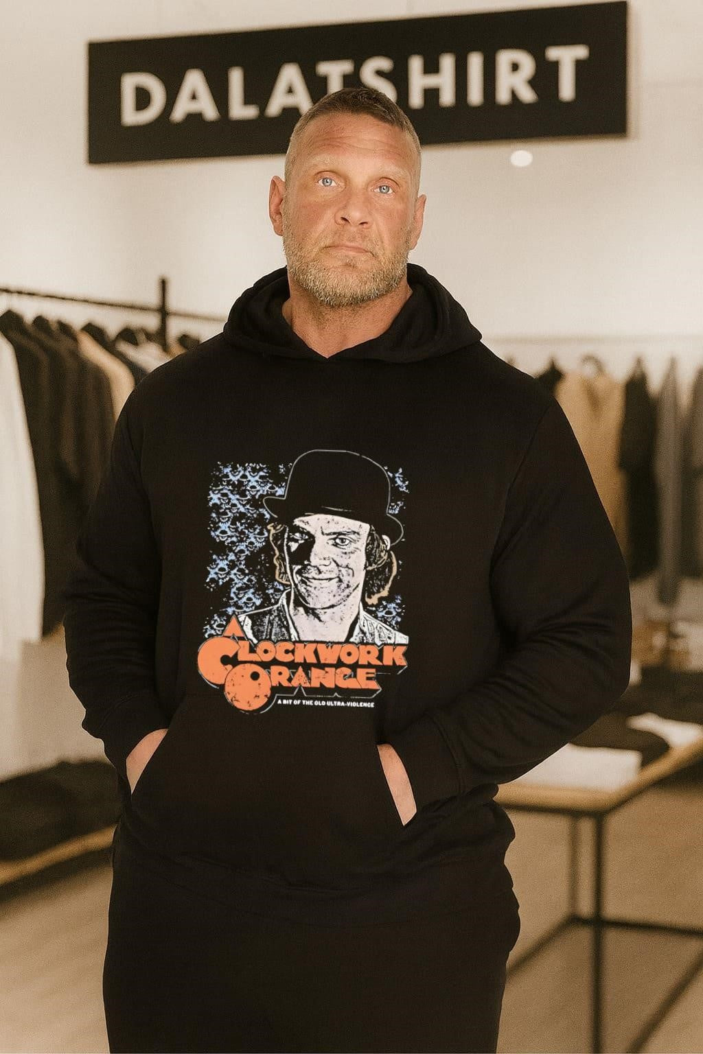 A Clockwork Orange Alex DeLarge Ultra-Violence Kubrick Movie retro shirt