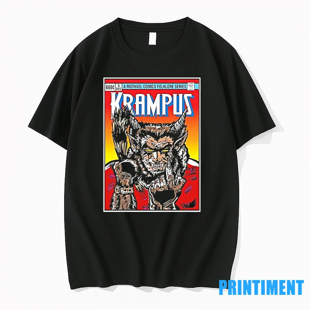 A Mothvel Comics Folklore Series Krampus Tshirts Sweater