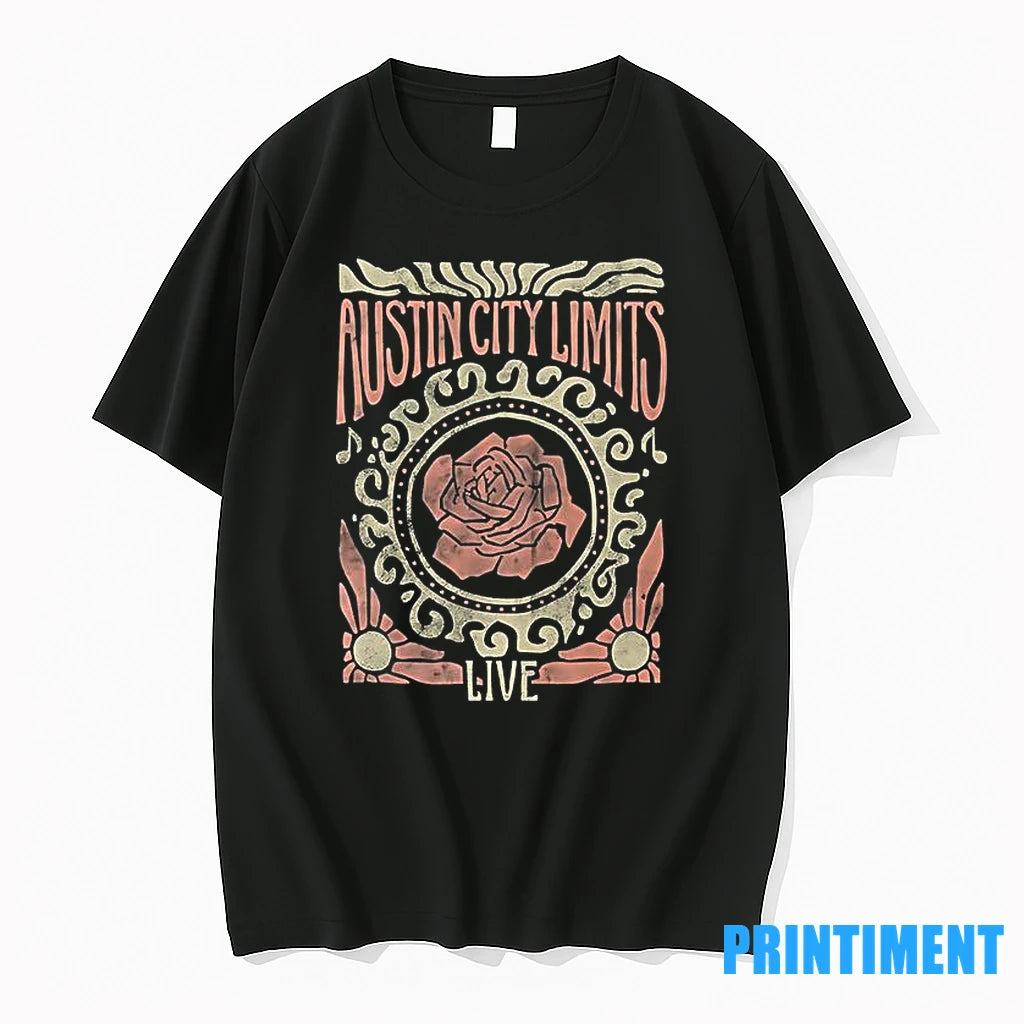 Acl Live Womens Retro Rose Tshirts Sweater