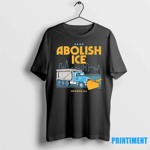 Abolish Ice Chicago Ill City Skyline Tshirts Sweater