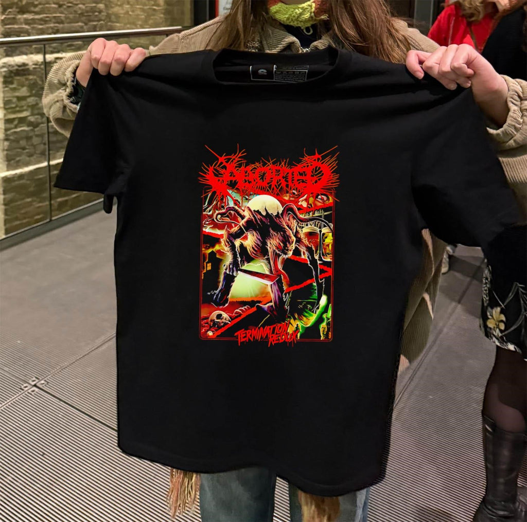 Aborted Termination Redux Monster Laboratory Horror shirt