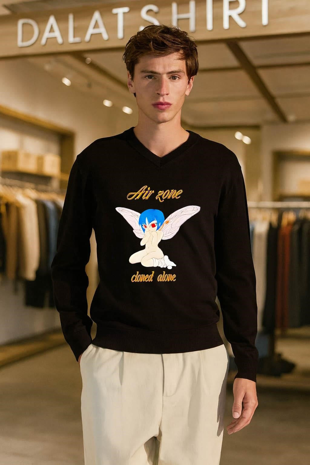 Air zone Fairy cloned alone shirt