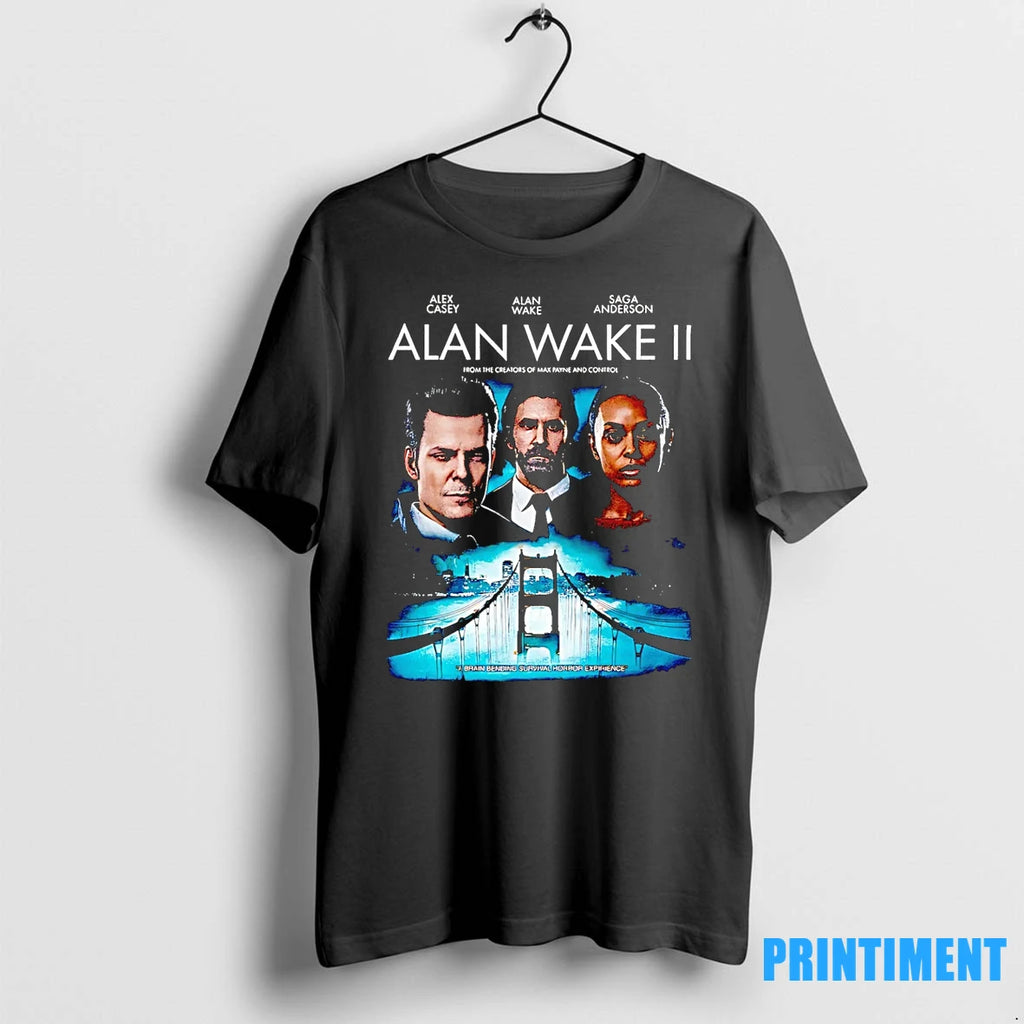 Alan Wake Ii A Brain Bending Survival Horror Experience Tshirts Sweater