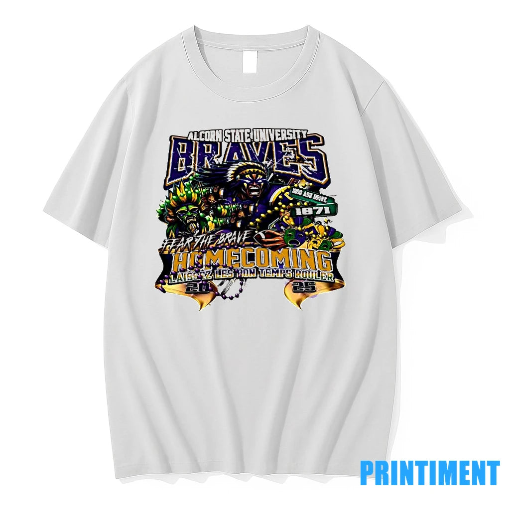 Alcorn State University Braves Fear The Brave Laissez Les Bon Temps Rouler 2025 Tshirts Sweater