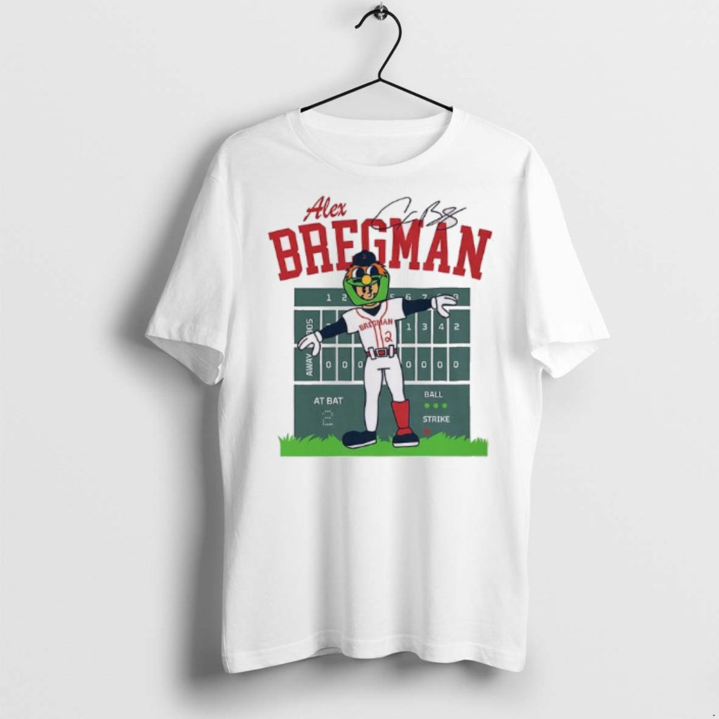 Alex Bregman Wally The Green Monster Mascot T Shirts
