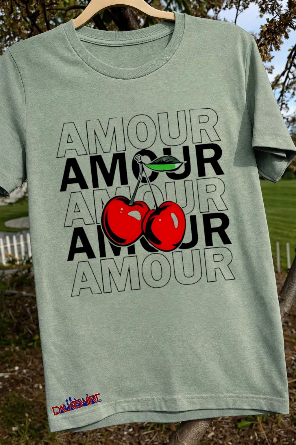 Amour Amour Amour Red Cherries shirt
