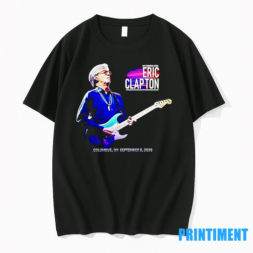 An Evening With Eric Clapto Columbus 2025 Tshirts Sweater
