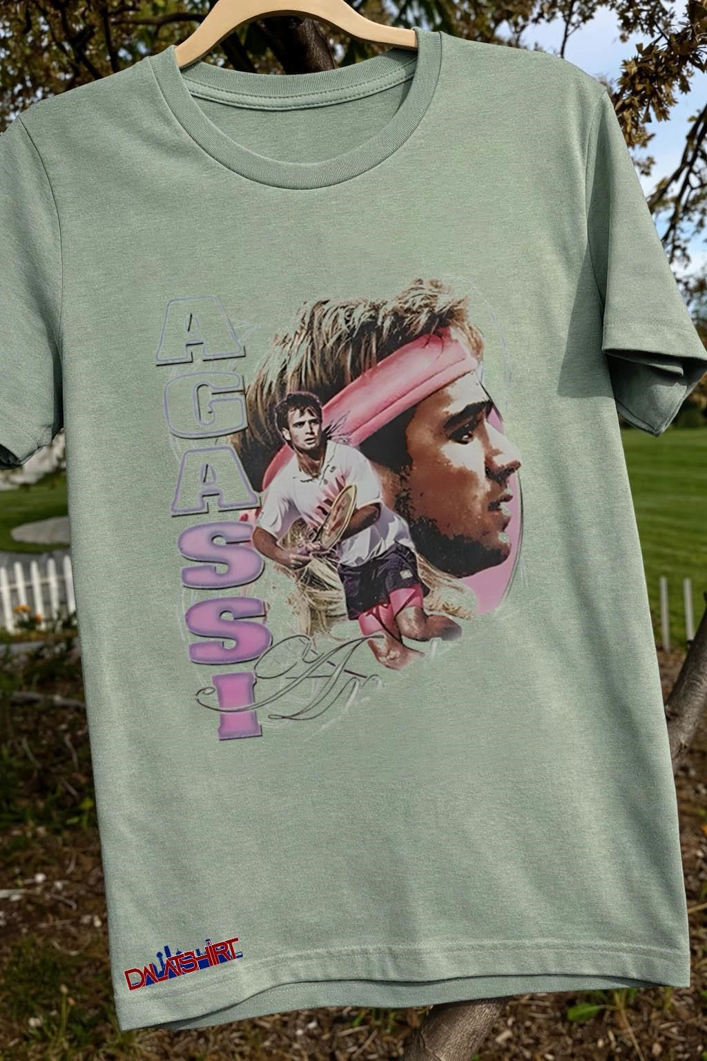 Andre Agassi Vintage 90s Tennis Champion Aesthetics shirt